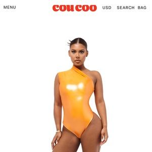 COUCOO JANI BODYSUIT - SATSUMA SKIN